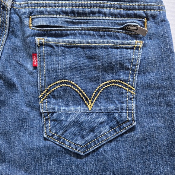 Levi's 511 Slim Fit Jeans Dark Wash Mens Size 30x32 Cotton - Picture 9 of 11